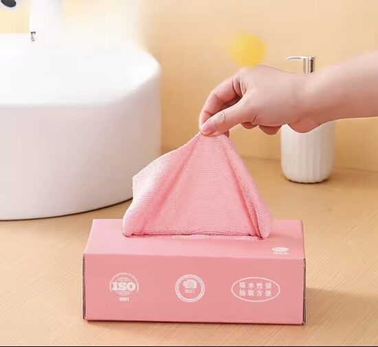 Universalus Medžiaginių Servetėlių Komplektas